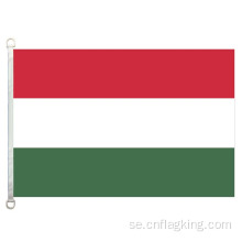 Ungerns nationella flagga 90 * 150 cm 100% polyster